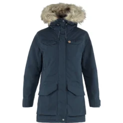 Jas Fjallraven Women Nuuk Parka Dark Navy 22