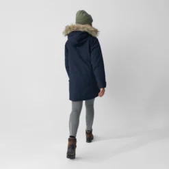 Jas Fjallraven Women Nuuk Parka Dark Navy 22 -Fjallraven Nuuk Parka W 86369 555 D MODEL FJR