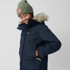 Jas Fjallraven Women Nuuk Parka Black -Fjallraven Nuuk Parka W 86369 555 H DETAIL FJR
