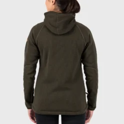 Trui Fjallraven Women Ovik Fleece Hoodie Deep Forest -Fjallraven Ovik Fleece Hoodie W 89516 662 D MODEL FJR