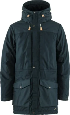 Fjallraven Jas Fjällräven Men Singi Wool Padded Parka Dark Navy