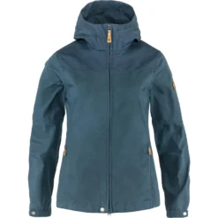 Jas Fjallraven Women Stina Jacket Indigo Blue