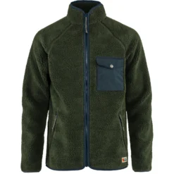 Vest Fjallraven Men Vardag Pile Fleece Deep Forest