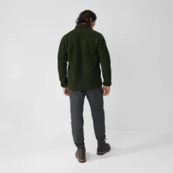 Vest Fjallraven Men Vardag Pile Fleece Deep Forest -Fjallraven Vardag Pile Fleece M 84158 662 D MODEL FJR