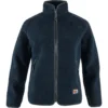 Vest Fjallraven Women Vardag Pile Fleece Navy