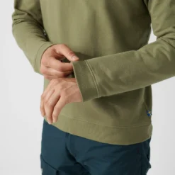 Trui Fjallraven Men Vardag Sweater Grey-Melange -Fjallraven Vardag Sweater M 87316 620 G DETAIL FJR 2