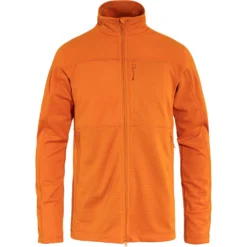 Vest Fjallraven Men Abisko Lite Fleece Jacket Sunset Orange