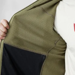 Vest Fjallraven Men Abisko Lite Fleece Jacket Black -Fjallraven abisko lite fleece m 86971 620 g detail fjr