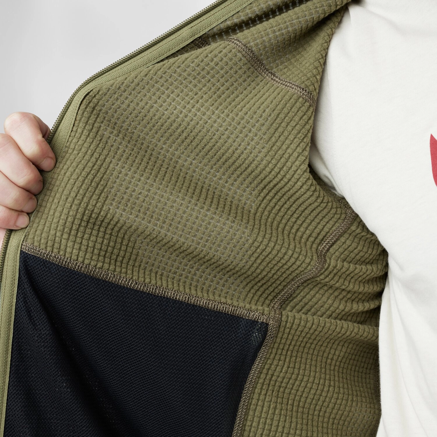 Vest Fjallraven Men Abisko Lite Fleece Jacket Indigo Blue 6 Vest Fjallraven Men Abisko Lite Fleece Jacket Indigo Blue - Afbeelding 6