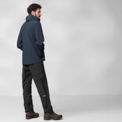 Jas Fjallraven Men HC Hydratic Trail Jacket Mustard Yellow -Fjallraven hc hydratic trail jacket m 86984 555 d model fjr 2