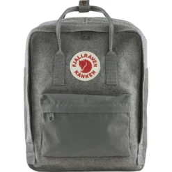 Fjallraven Rugzak Fjällräven Kånken Re-Wool Granite Grey