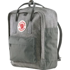 Fjallraven Rugzak Fjällräven Kånken Re-Wool Granite Grey -Fjallraven kanken re wool 23330 027 f main fjr