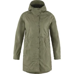 Jas Fjallraven Women Karla Lite Jacket Green