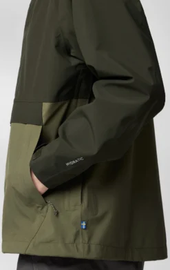Jas Fjallraven Men Vardag Hydratic Anorak Deep Forest Laurel Green -Fjallraven vardag hydratic anorak m 86688 662 625 e model fjr 2