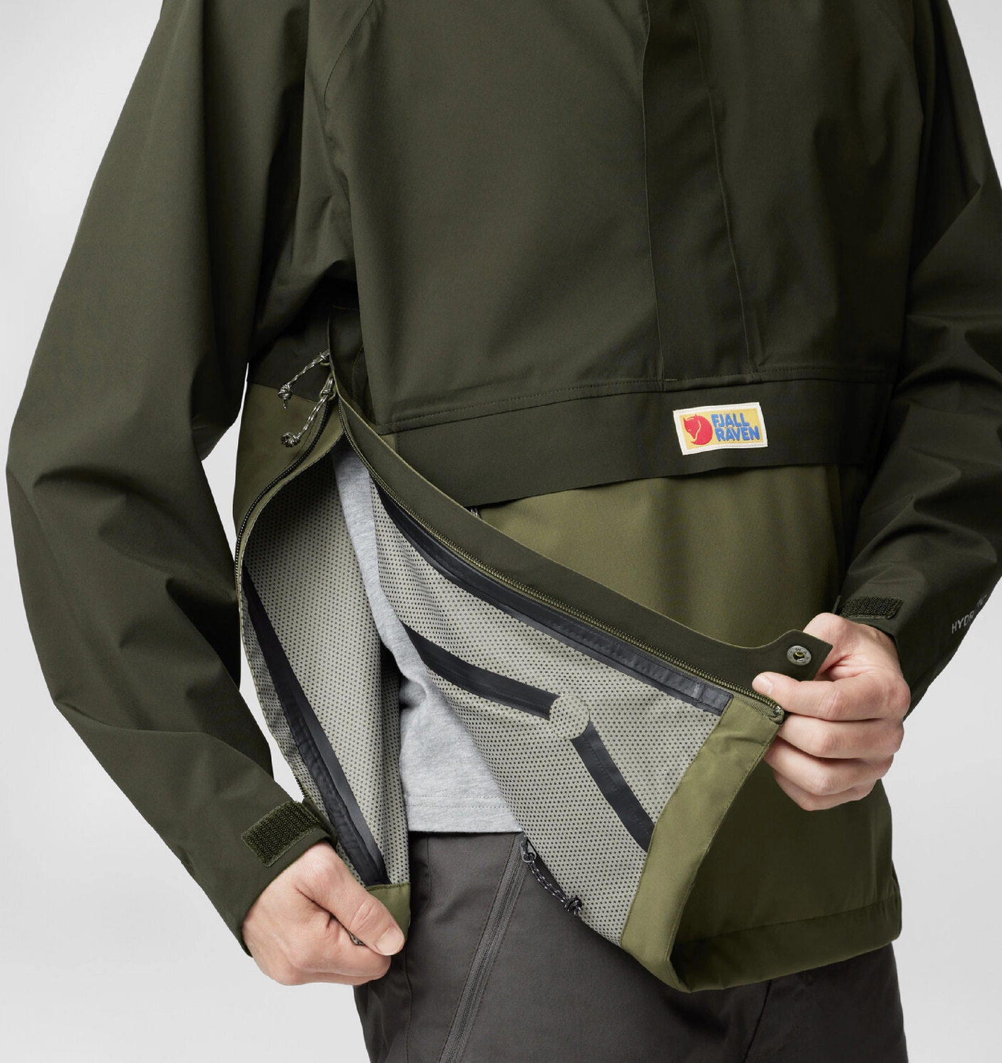 Jas Fjallraven Men Vardag Hydratic Anorak Black 9 Jas Fjallraven Men Vardag Hydratic Anorak Black - Afbeelding 9